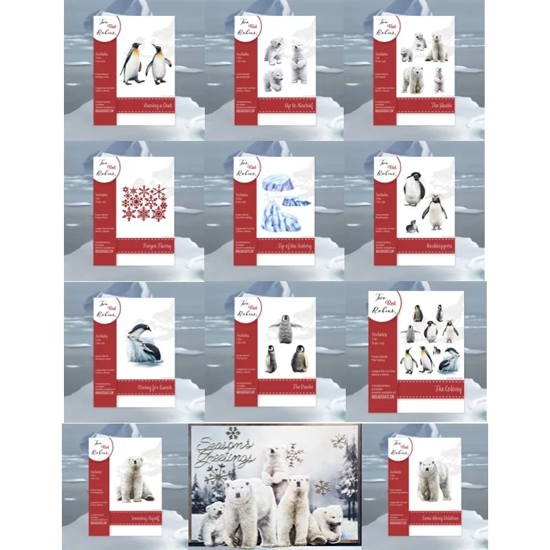 

Polar Bear Penguin Having A Chat The Colony Sleuth Creche Iceberg Frozen Flurry Metal Cutting Dies Diy Greeting Card 2024 New