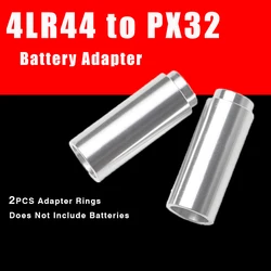 2Pcs 4LR44 to PX32 Yashica Electro 35 Battery Adapter Battery Adapter For Film Camera Battery Adapter Camera Accessories