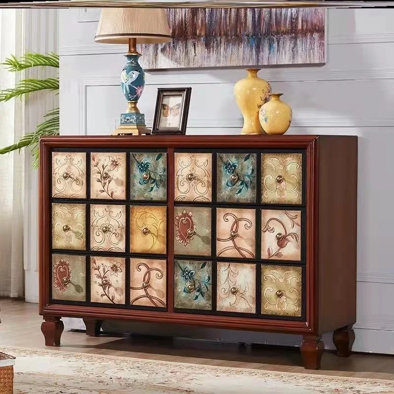 

Окрашенный шкаф с несколькими сетками, шкафчик для спальни, крыльцо