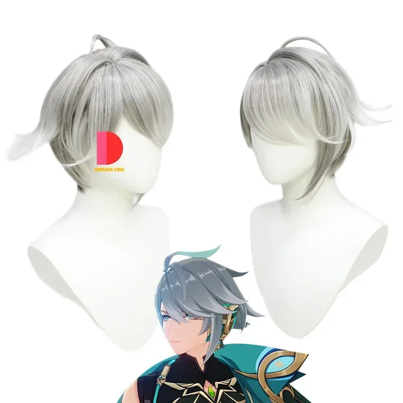 جينشين إمباكت آل هيثم أزياء تنكرية باروكة سوميرو أكاديميا للحفلات لعبة الهالوين أنيمي كاملة مع الملحقات