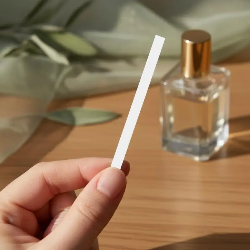 100pcs Perfume Tester Strips Fragrance Test Strips Essential Oil Tester Scents Aromatherapy Testing Paper Perfume Kit image 2