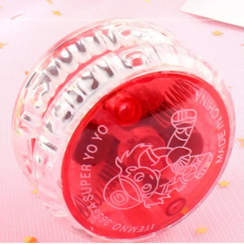 Nieuwe Led Flashing Yoyo Ball Casual Games Klassiek Kinderen Koppelingsmechanisme Magie Jojo Speelgoed Voor Kinderen Speelgoed Feest Mode Speelgoed