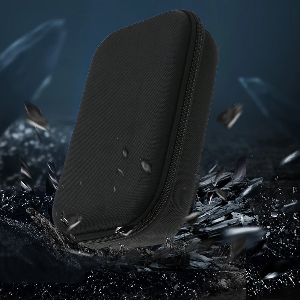 حقيبة تخزين محمولة للسفر من مادة EVA لوحدة تحكم الألعاب المحمولة GameSir G8 Galileo مع تصميم مقاوم للصدمات وجيب شبكي