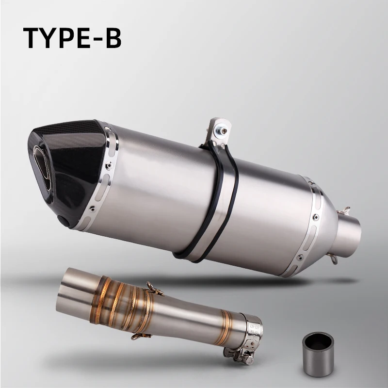 Silp on For SH300I SH300 2105-2022 Motorcycle Exhaust Muffler Pipe Escape Moto With DB Killer