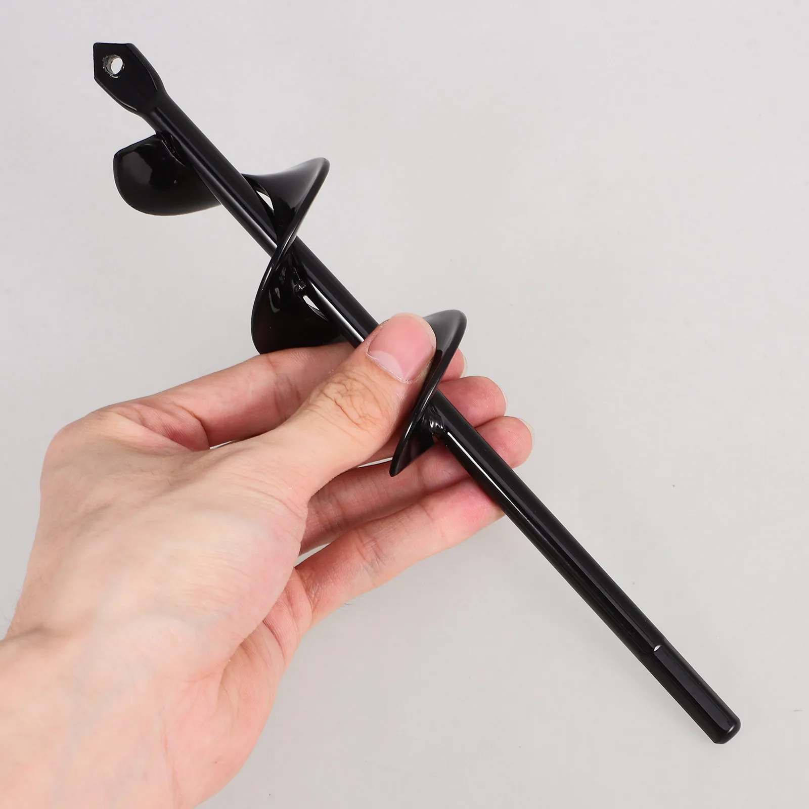 

Spiral Drill Bit 1.6x9 Inch Garden Auger Hole Digger Sand Wet Dry Soil Drive Planting Tool Efficient Drilling Attachment