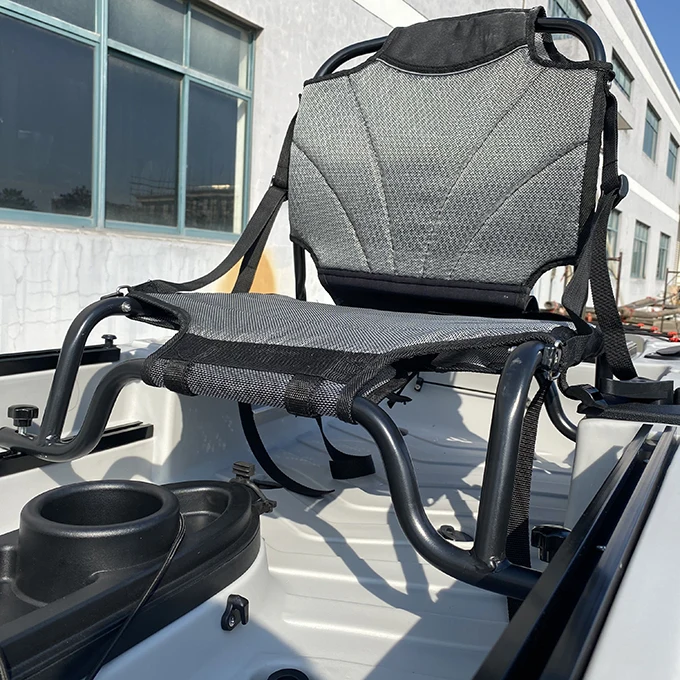 One Person Aluminum Seat Sit On Kayak Boat With Motor And Trailer For Sale