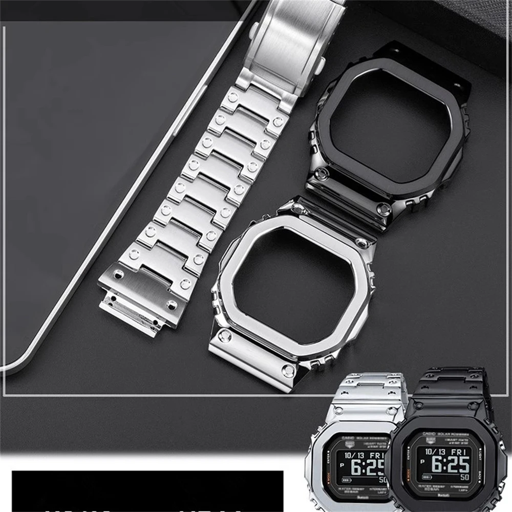 Imagem -03 - Protector Bezel Ver Band para Casio G-shock Dw-h5600 Frame Bumper Assista Acessório Acessório de Metal