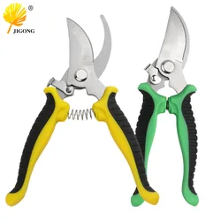 1pc jardim tesouras do bico afiadas tesouras de poda árvore aparadores secateurs multifuncional tesouras de desvio jardinagem mão clippers