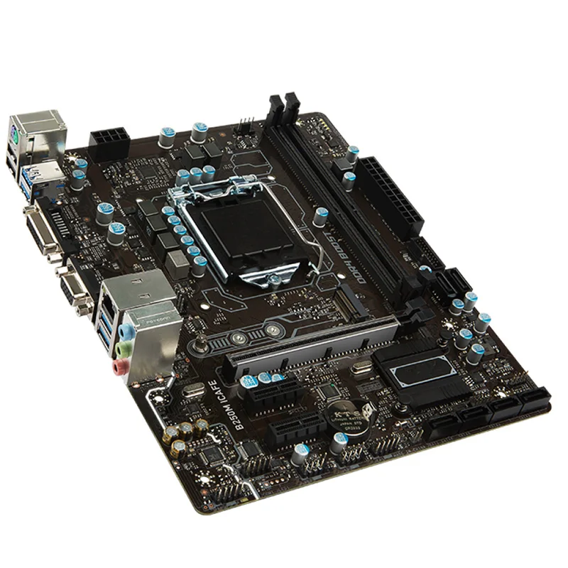 สำหรับ B250M เมนบอร์ด icafe LGA 1151 DDR4 64GB ATX สำหรับเมนบอร์ด B250เดสก์ท็อป Intel SATA III USB3.0