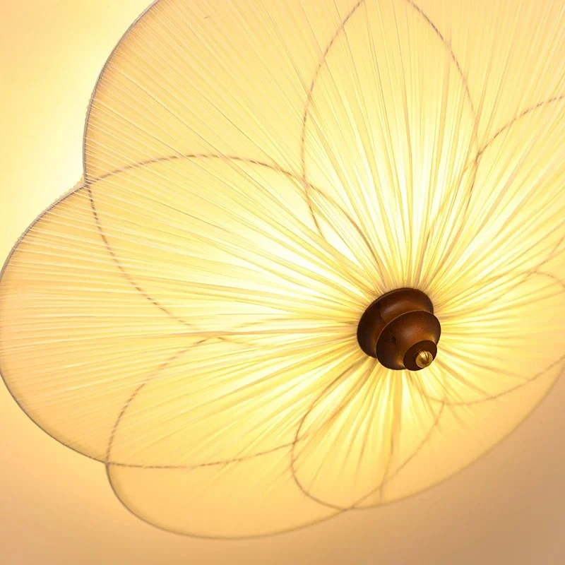 2026French Medieval Retro Plum Blossom Ceiling Lamp LED E27 Solid Wood Ceiling Lights Bedroom Living Room Balcony Cloakroom Stud