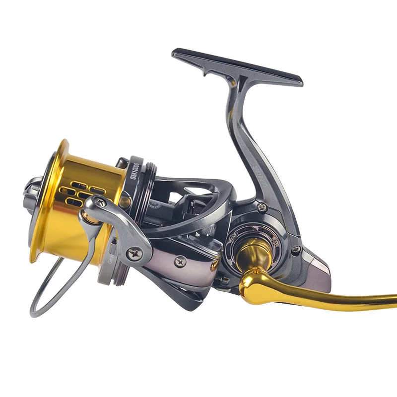 Full metal spool spinning reel for long-distance casting sea fishing10000Waterproof fishing reel