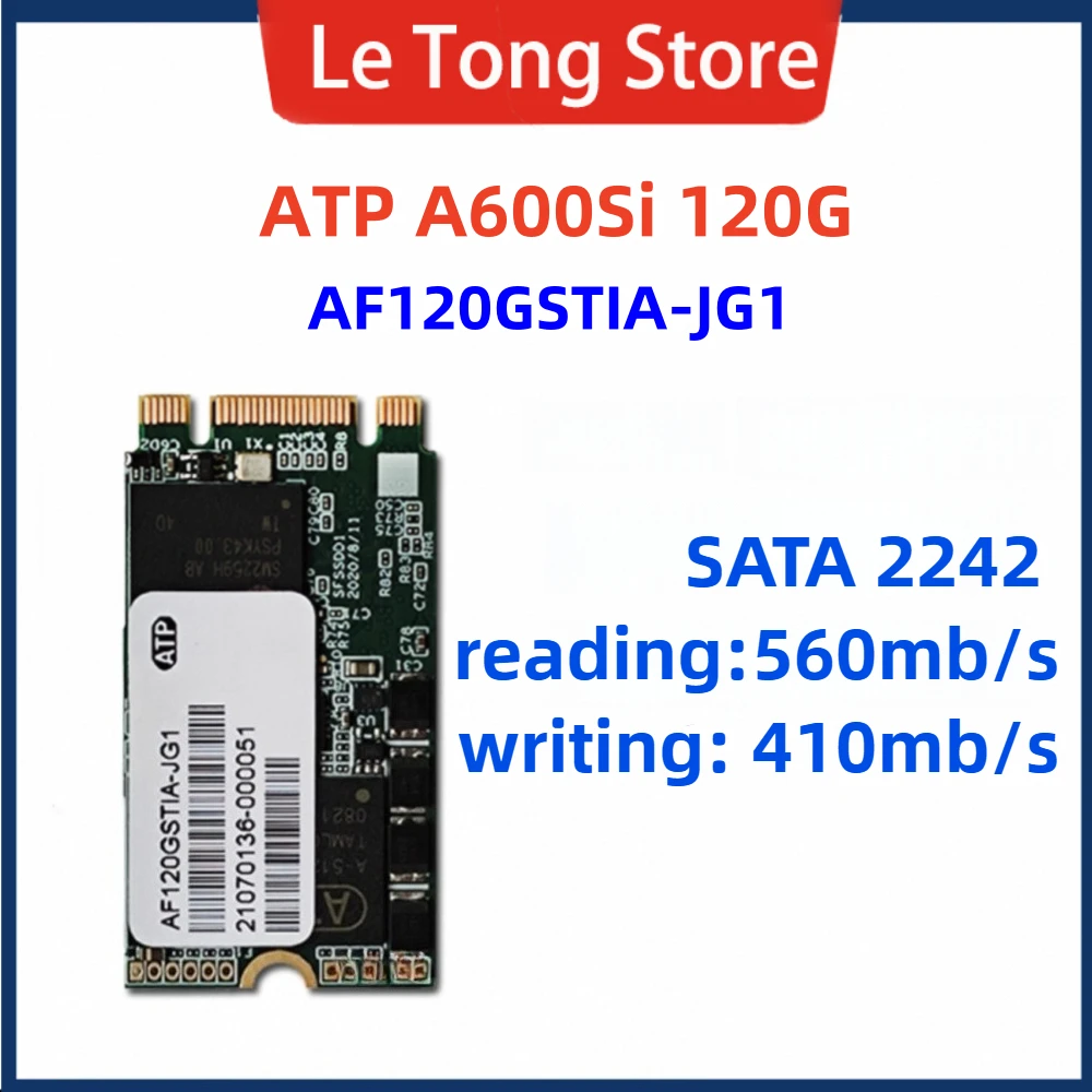 

Новый твердотельный накопитель ATP A600SI AF120GSTIA 120 ГБ sata3 2242 NGFF M.2 TLC с независимым кэш-памятью SSD промышленного класса