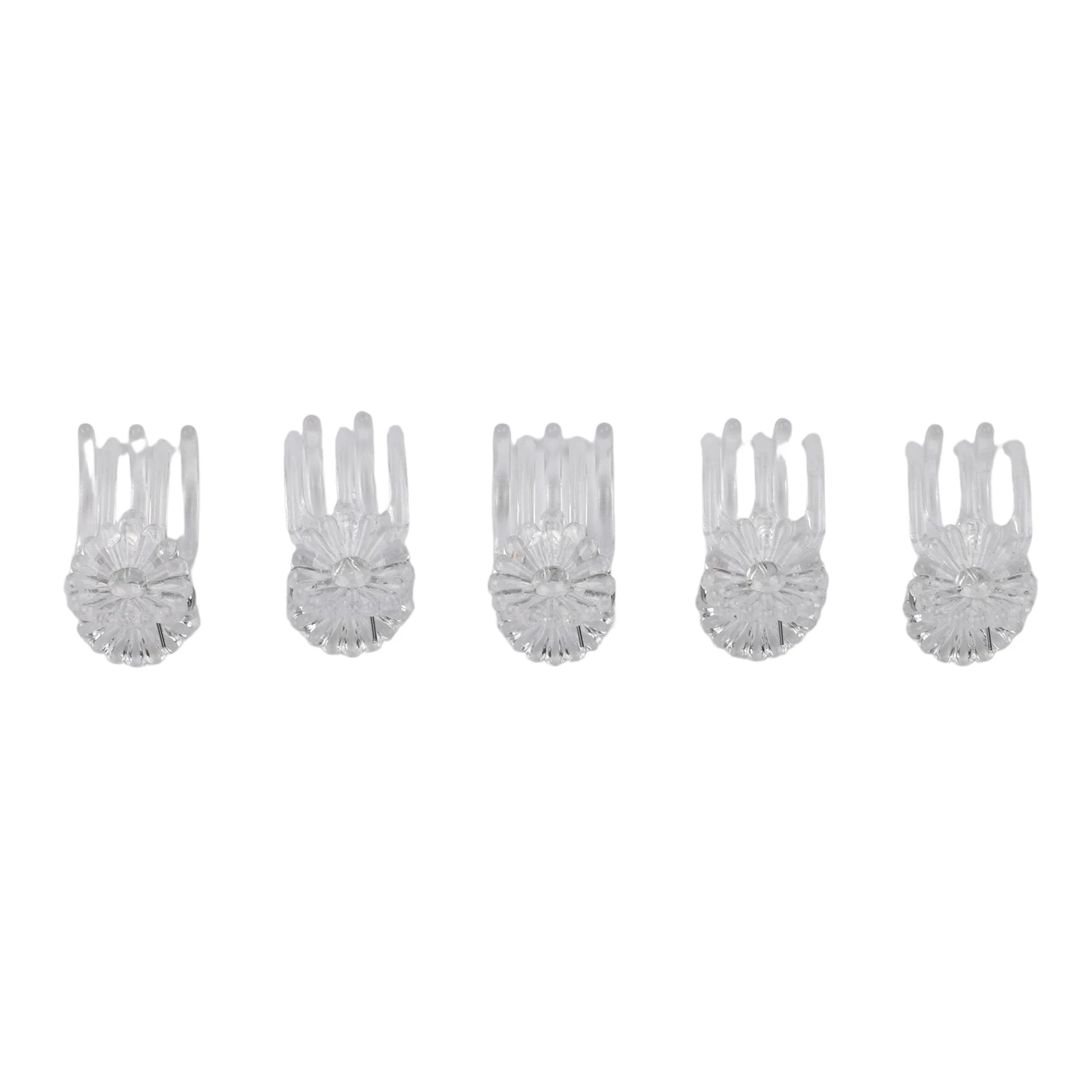 Clear for acrylic Orchid Support Stakes and Clips 30 Pieces Designed for Strong for stem Support and For Healthy Plant