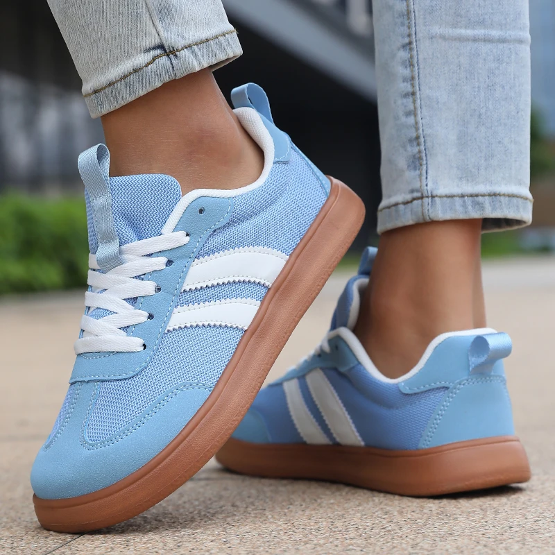 Breitspitzige Zero-Drop Anti-Rutsch Herren Hochwertige Casual Sneakers Unisex Barfußschuhe Atmungsaktive Mesh-Schuhe für Straßenläufe und Jogging – Detail 8