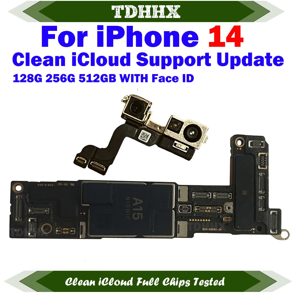Physics SIM Version Fully Tested Authentic Mainboard For iPhone 14
