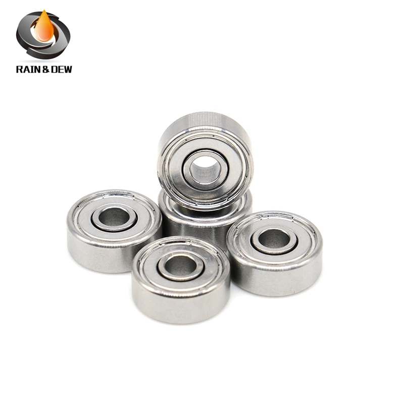 10PCS 604ZZ Bearing ABEC-7 4x12x4 MM Miniature 604Z Ball Bearings 604 ZZ EMQ Quality