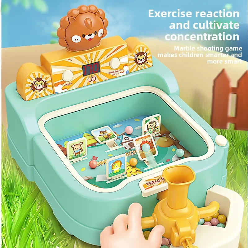 لعبة ألغاز كرة والدبابيس للأطفال، لعبة ألغاز كهربائية، لعبة تدريب تركيز على الوالدين والطفل #2