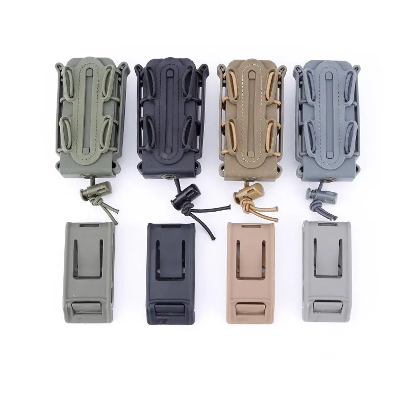 5.56/7.62 Universal Scorpion Soft Shell Quick Pull Out Cover 9mm Magazine Cover MOLLE Hanging Tool Fanny Pack Magazine Box