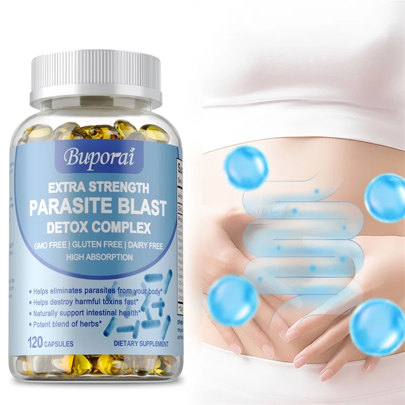 

Parasite Blast Detox Complex - Quickly Eliminates Parasites Intestinal Health, for Intestinal & Digestive Health