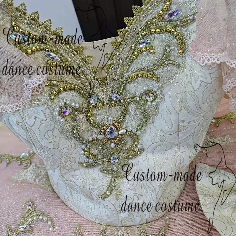 Fairy Doll Paquita Female Variations Ballet Dress Performance TUTU Performance Costume Customization