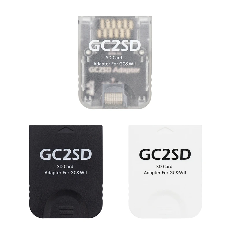 Adaptador convertidor lector tarjetas memoria ADWE GC2SD para accesorios adaptador tarjeta juego consola