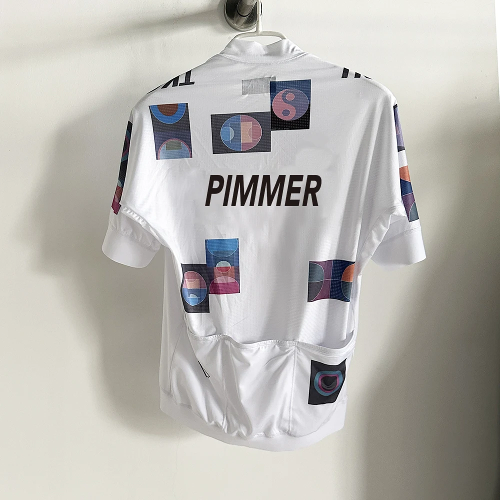 Men White Cycling Jersey MTB Road Bike Cycling Jersey Short Sleeve Maillot Ciclismo Hombre High Quality Bicycle Cycling Clothing