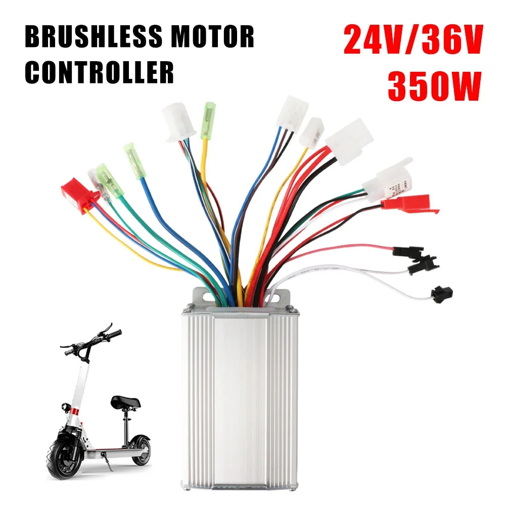 

1pcs Ebike Controller 36V 350W Brushless For Xiaomi M365 Scooter Controller Electric Bike Accessorice 12x4.7x3.7cm