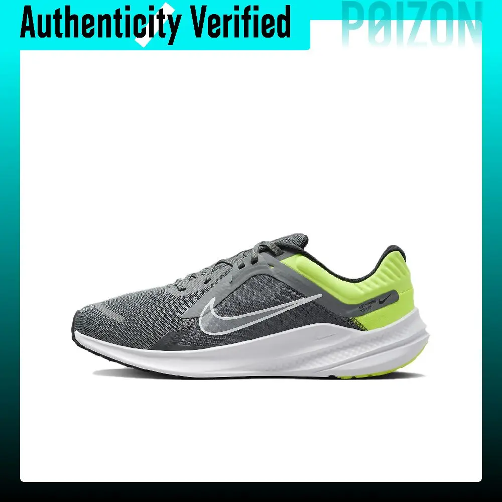 Nike Quest 5 Comfortable Low top Running Shoes Men's Gray DD0204-010