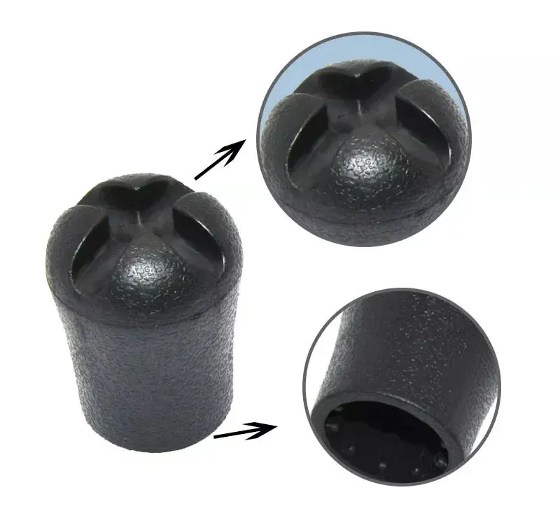 Takedo 2pcs 27 #13,2-22mm PVC Butt End Gimbal Cap Cover Cap Rute Gebäude für DIY Protector Reparatur Angelrute – Detail 3