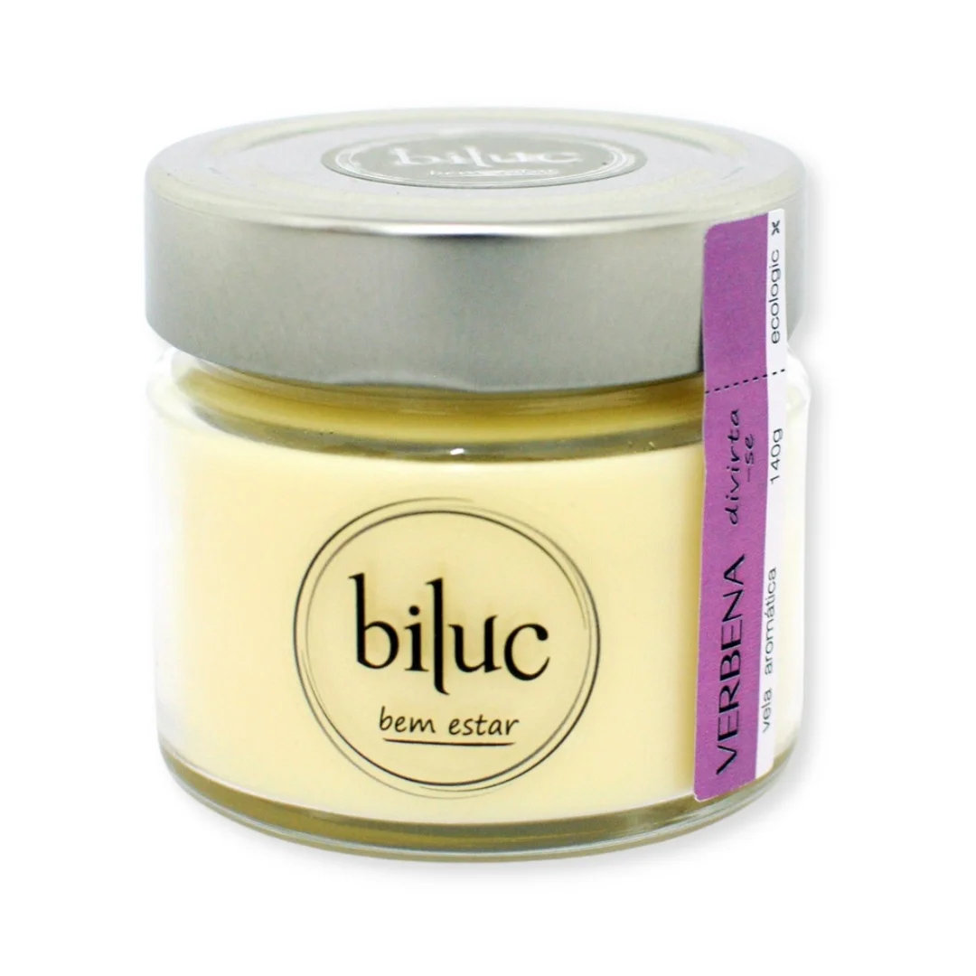 Aromatic Candle Biluc-Verbena-Handcrafted Perfumed