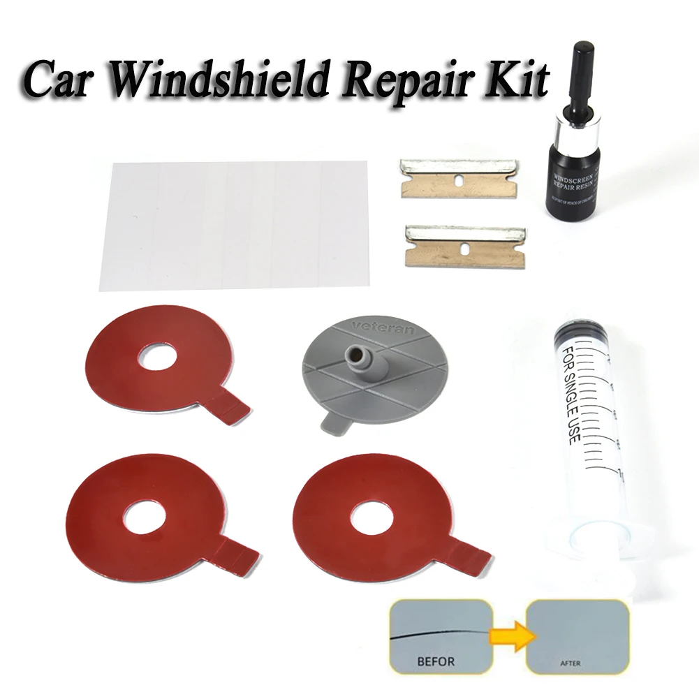 Car Styling Windshield Repair Kit Car Window Glass Scratch Crack Restore Repair Tool auto Window Screen Polishing Kit Dropship