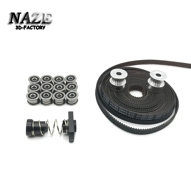 Imagem -06 - Naze 3d V0.1 V0.2 Movimento Conjunto Gt2 Ll2gt rf Cinto Aberto 2gt 20 Dentes Polia F623-rs Rolamento t8 Flange Porca mm Chumbo para Voron0.1 0.2