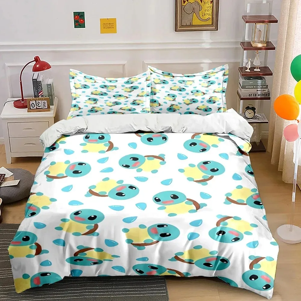 japanese-anime-pokemon-squirtle-bedding-set-quilt-pikachu-duvet-cover-king-queen-us-twin-size-bedclothes-kid-boy-girl-bed-decor