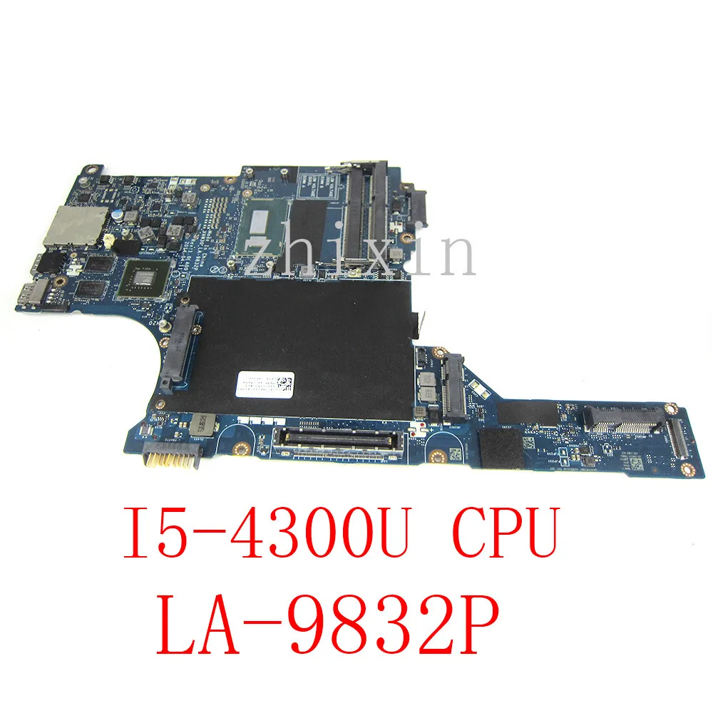 yourui For DELL Latitude E5440 Laptop Motherboard with I5-4300U CPU DDR3L RAM CN-08XGRY 08XGRY VAW30 LA-9832P full Test