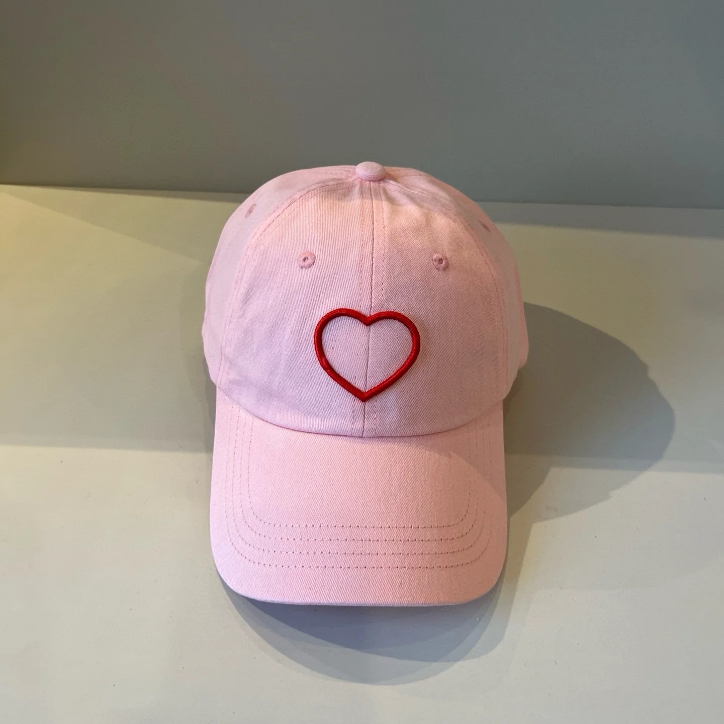 

Fashion Unisex Embroidered Baseball Cap Business Quality Durable Headwear Couples Romantic Festival Gift Stylish Similar Hats