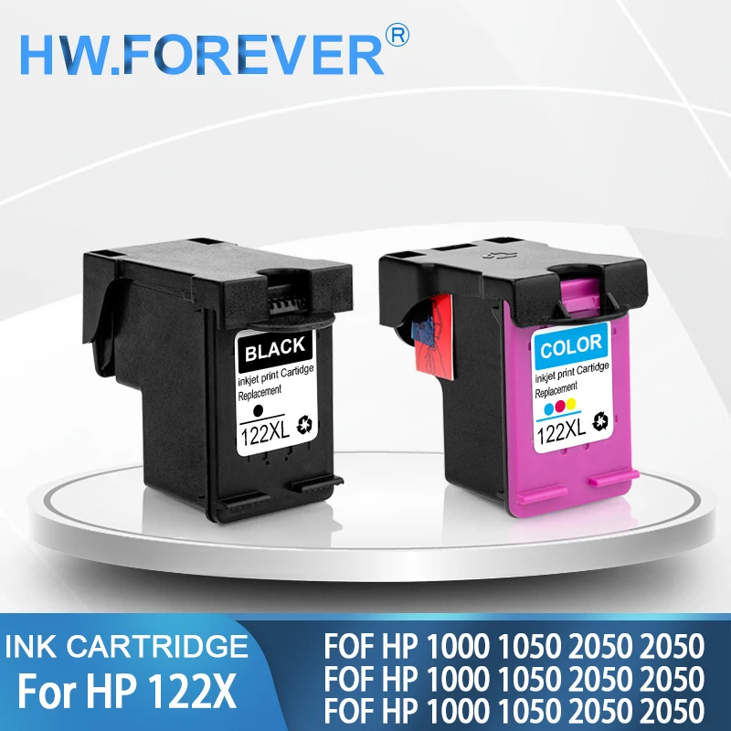 

For HP 122 122XL Compatible Replacement Ink Cartridge For HP 1000 1050 2050 1050A 2000 2050A 2540 3000 3050 3052A Printer Inks