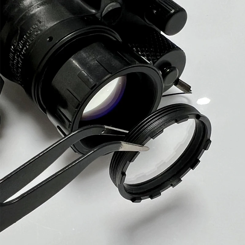 1PC BB Impact Shield Protective Lens AVS9 BDNV 1431 MKII Suitable LIF Thread PVS14 Anti Shock Sacrificial Window Night Vision