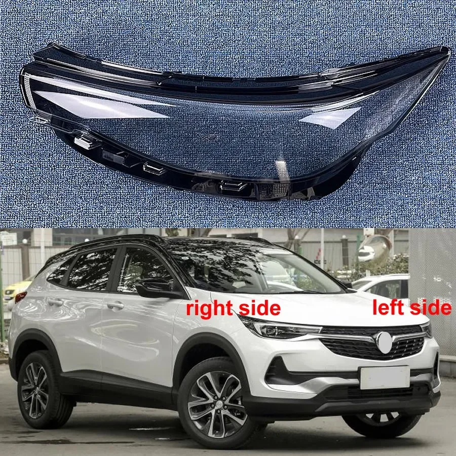 

For Buick Encore 2020 2021 Headlamps Transparent Lampshade Lamp Shell Headlights Lens Cover Plexiglass Auto Replacement Parts