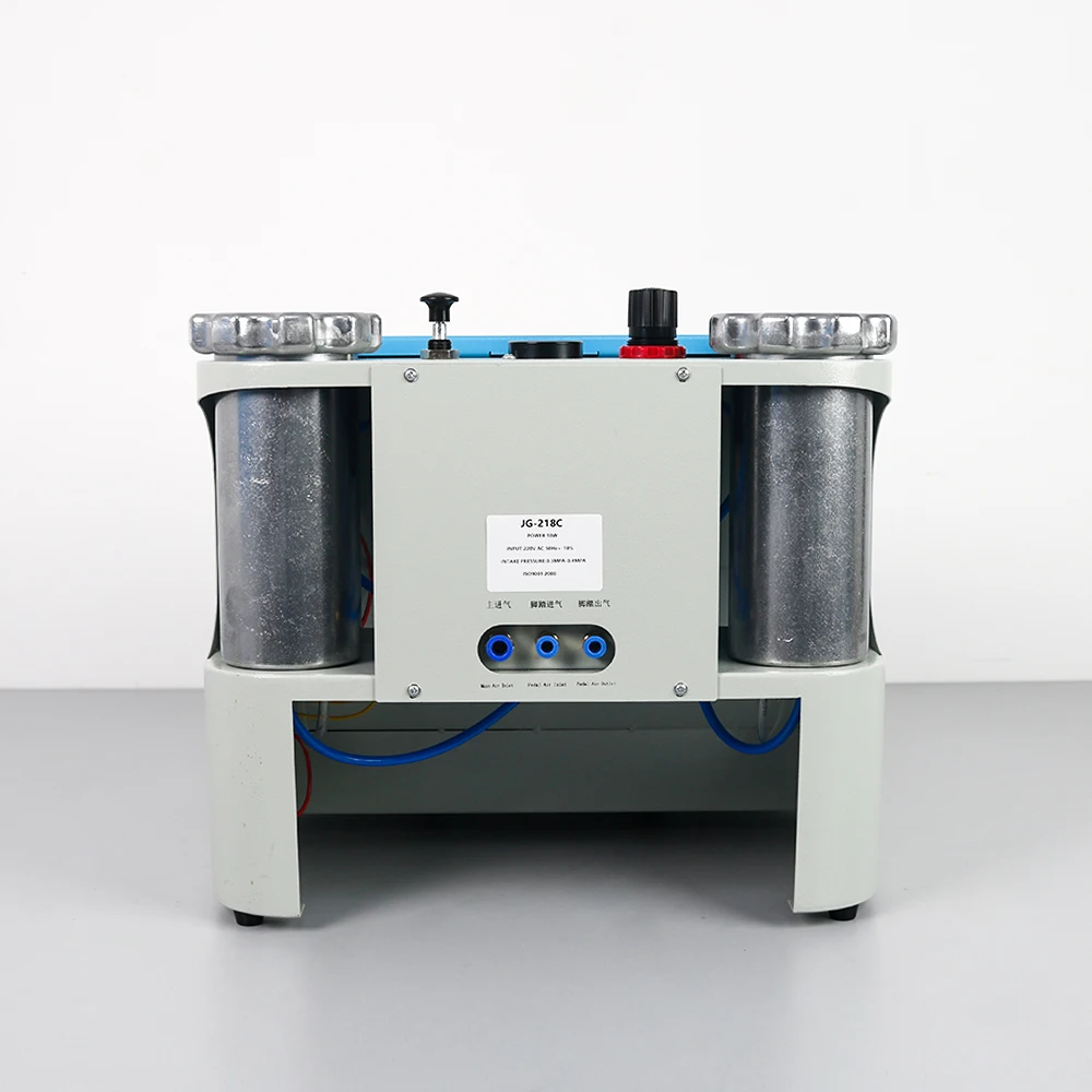 laboratory sandblasting machine Double pen fine sandblasting machine with and tool cabinet drawer