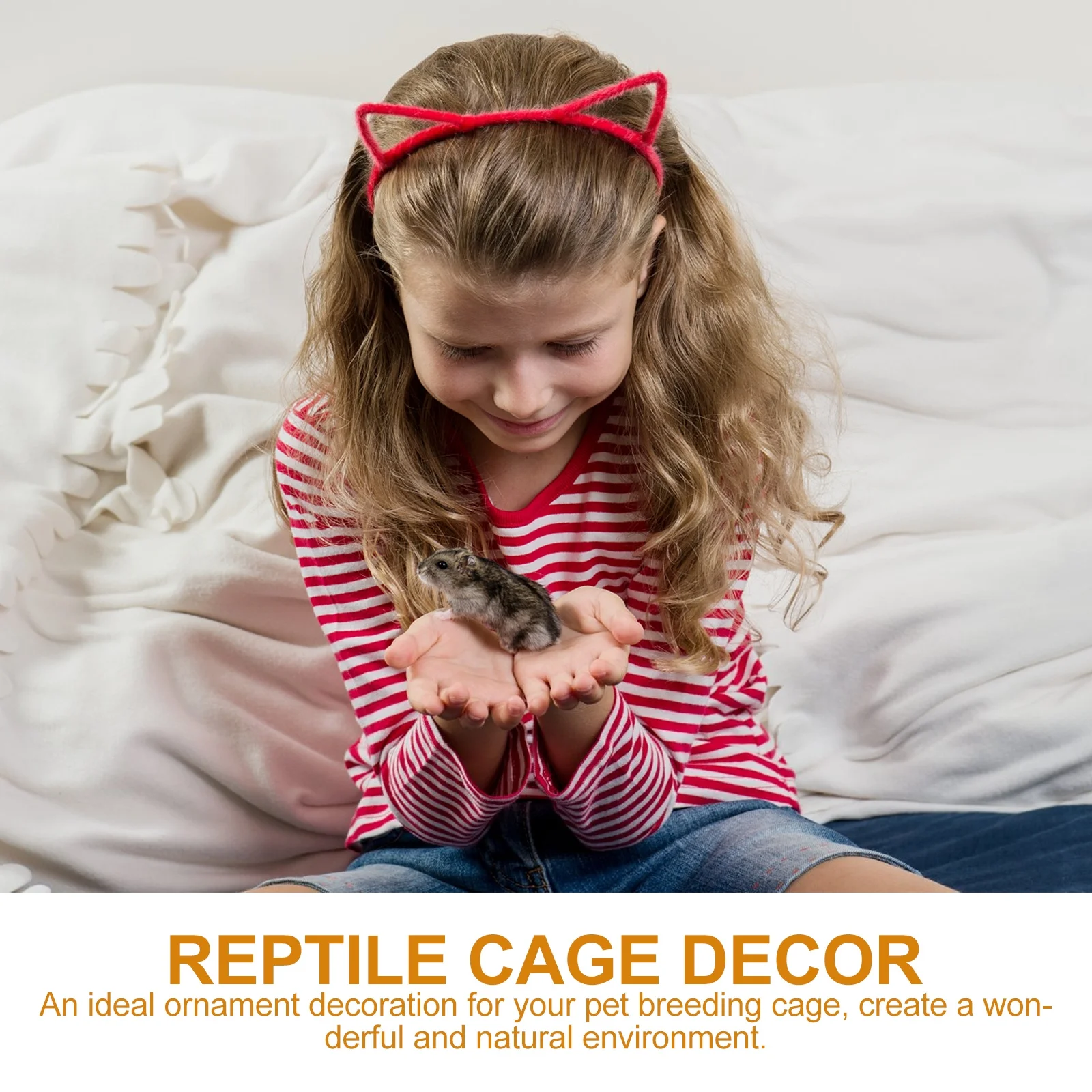 

Mini Wooden Fence for Reptile Cage Terrarium Decoration Natural Landscape Ornament Accessory for Lizards Geckos Bearded Dragons