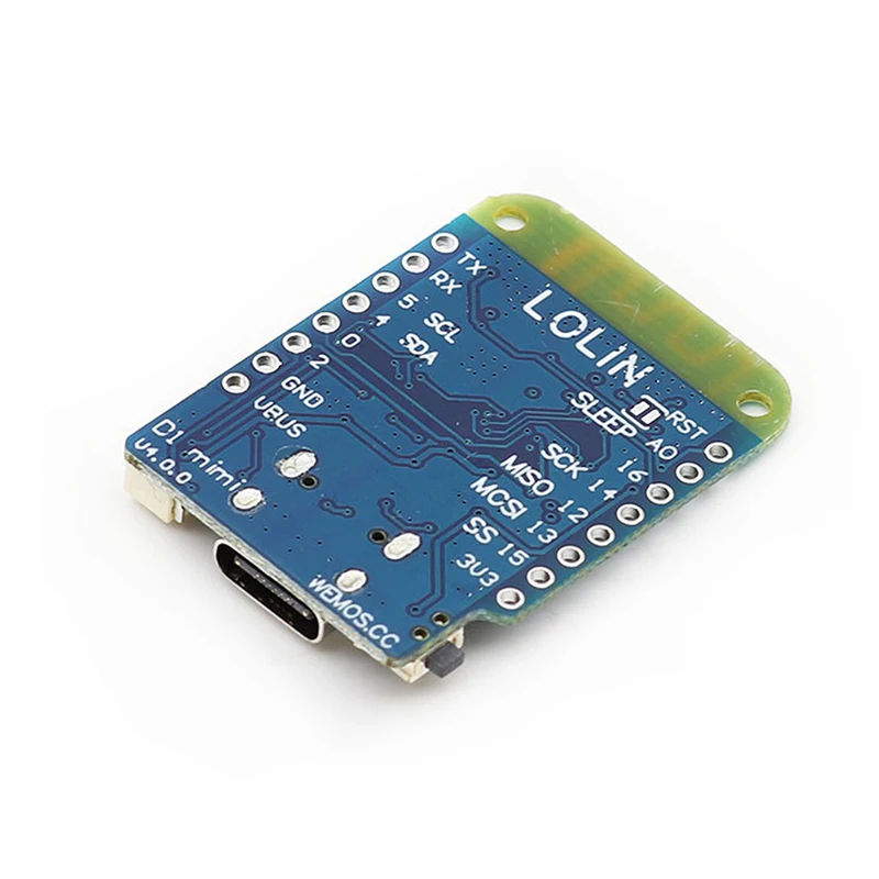 WEMOS D1 Mini V4.0.0 TYPE-C USB WIFI Плата Интернета вещей на базе ESP8266 4 МБ LOLIN 12C MicroPython Nodemcu Arduino Совместимость
