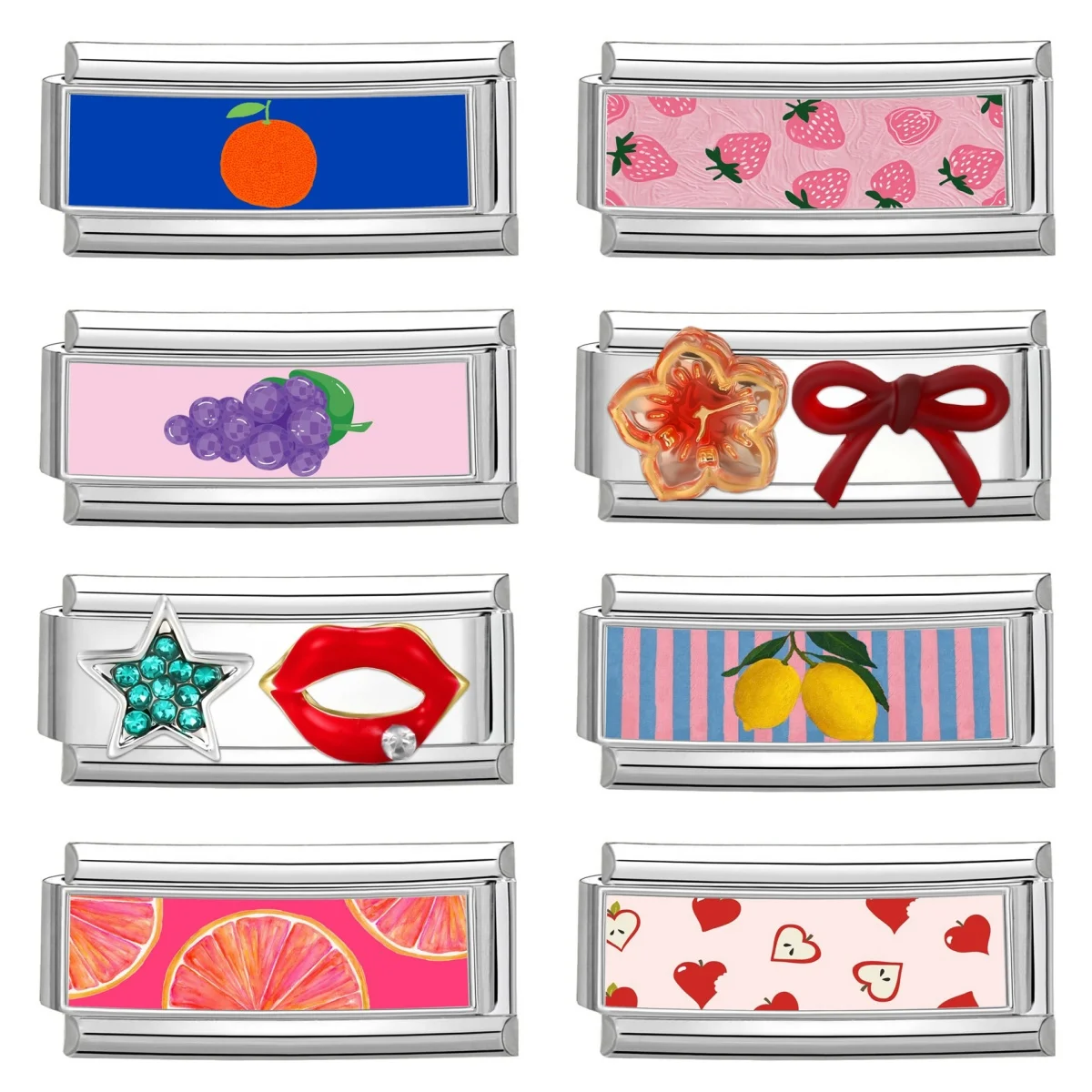 جديد جميل الحيوانات الأليفة القطط والكلاب وصلات سحرية إيطالية تناسب 9 مللي متر سوار الفولاذ المقاوم للصدأ النساء الرجال DIY بها بنفسك صنع المجوهرات #1