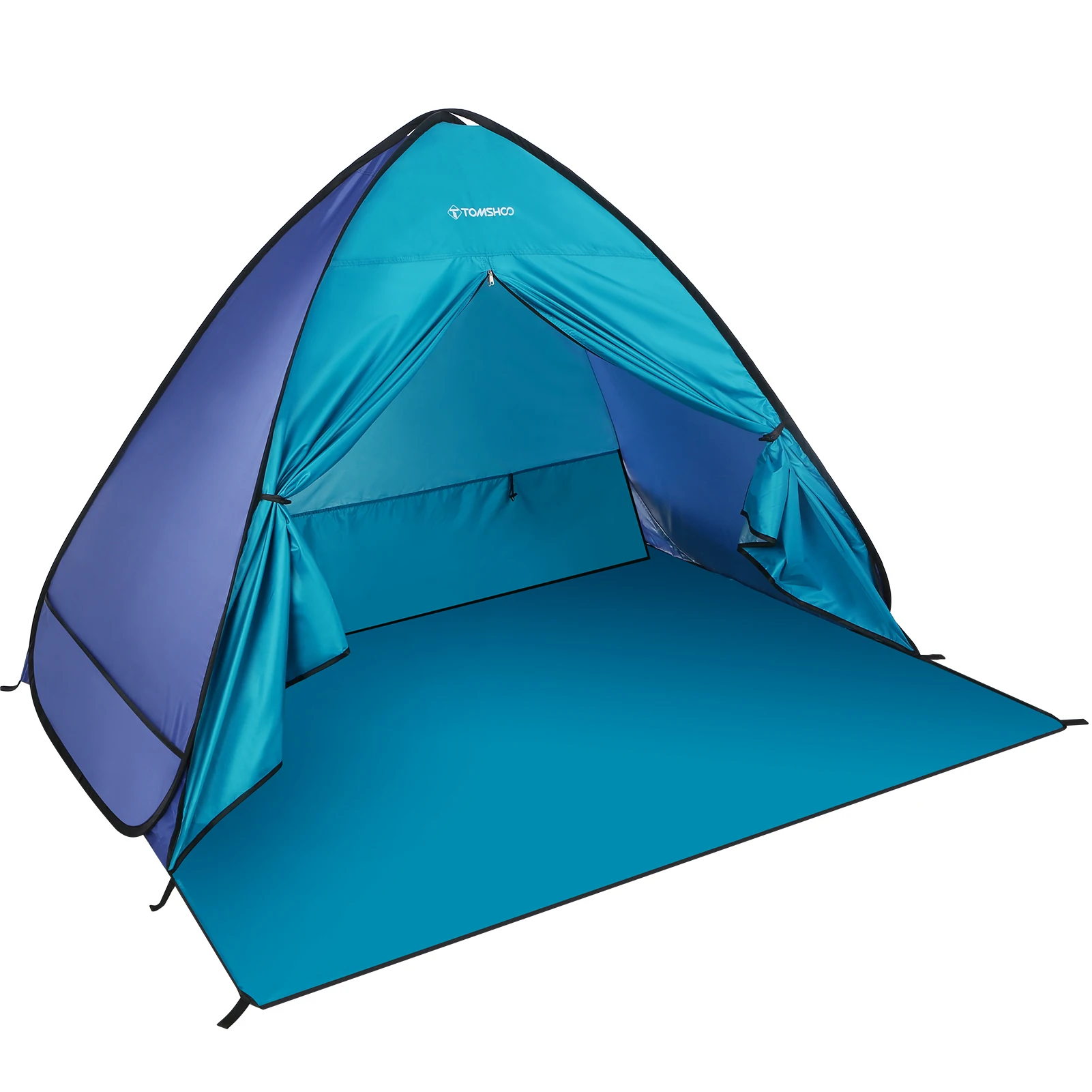 Tomshoo Strand zelt Instant Pop Up Strand Schatten Sonnenschutz Zelt Baldachin Cabana mit Trage