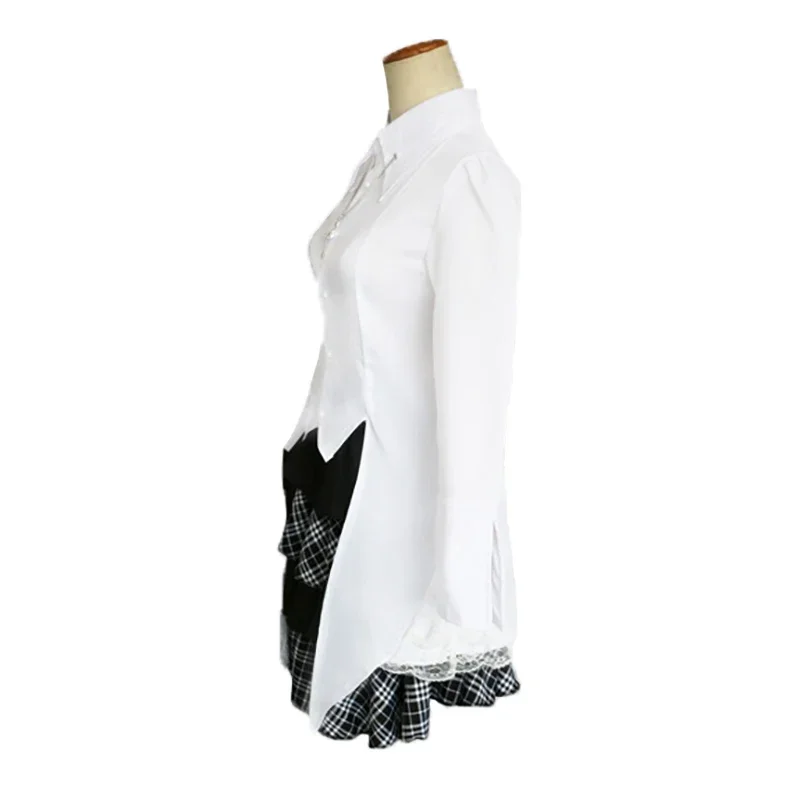 Yosuga No Sora Cosplay Kasugano Sora Costume Women White Shirt Skirt Outfits In Solitude Where We Are Least Alone Cosplay Skirt view 3
