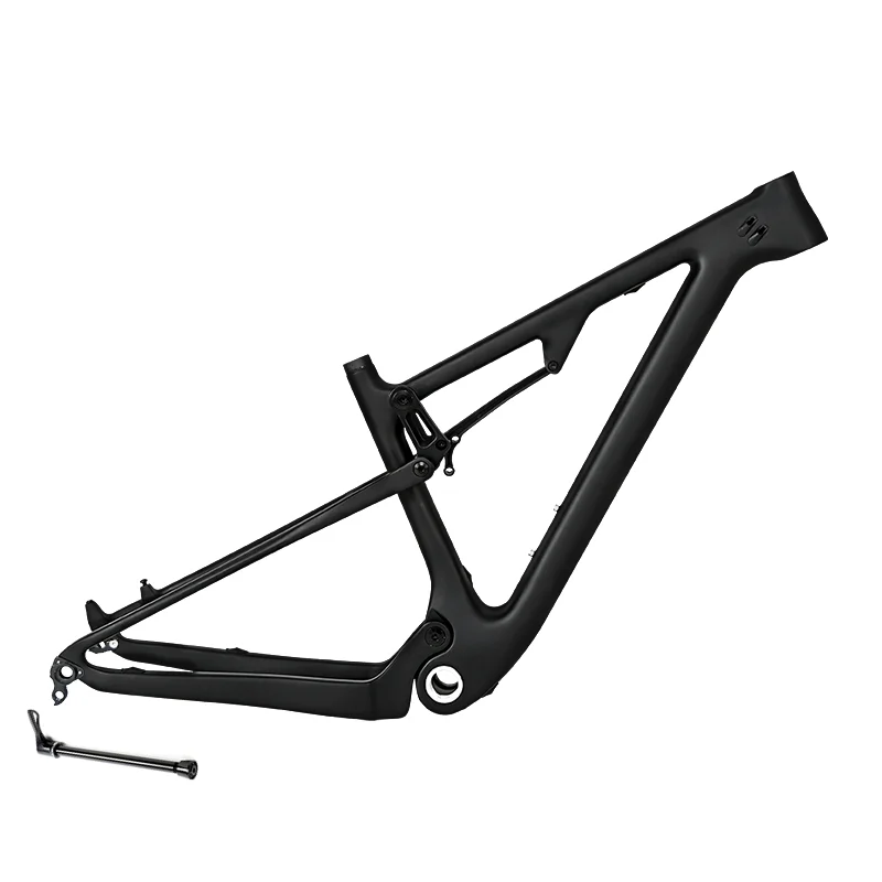 

Customize Logo Mtb Carbon Frame 29er Full Suspension Thru Axle 148mm Disc Brake Mountain Bike Full Suspension Frame