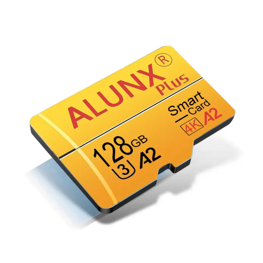 ALUNX 100% oryginalna karta Micro TF SD 256G U3 128GB 64GB 32GB Karta pamięci Flash klasy 10 Obsługa telefonów komórkowych UAV itp. Czytnik kart