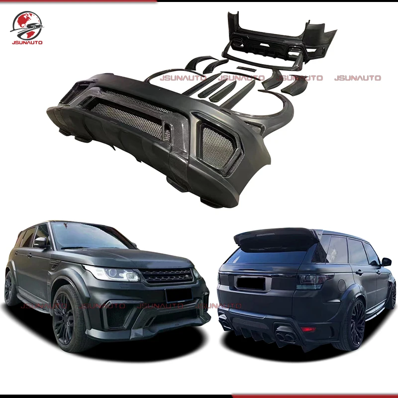 

Good Fitment For Range Rover Sport Facelift ASP Style Wide Fender Flares Body Kit For Land Rover Sport Front Rear Bumper