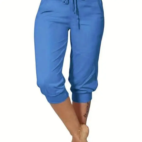 

ex Casual Pants High Waist Straight Leg Pure Color Long Trousers Summer Faion Comfortable Breathable Men's Women's Pants