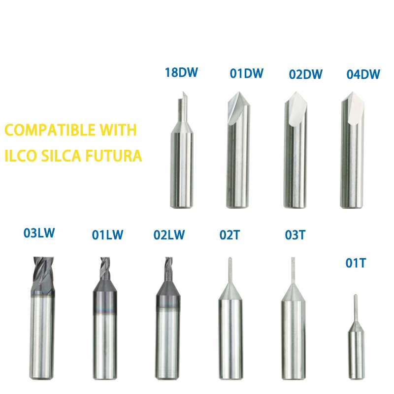 Key Machine Cutter Locksmith Tools 01D 01LW 01T Tracer Point Compatible with Silca Futura Key Copy Duplicator Machine