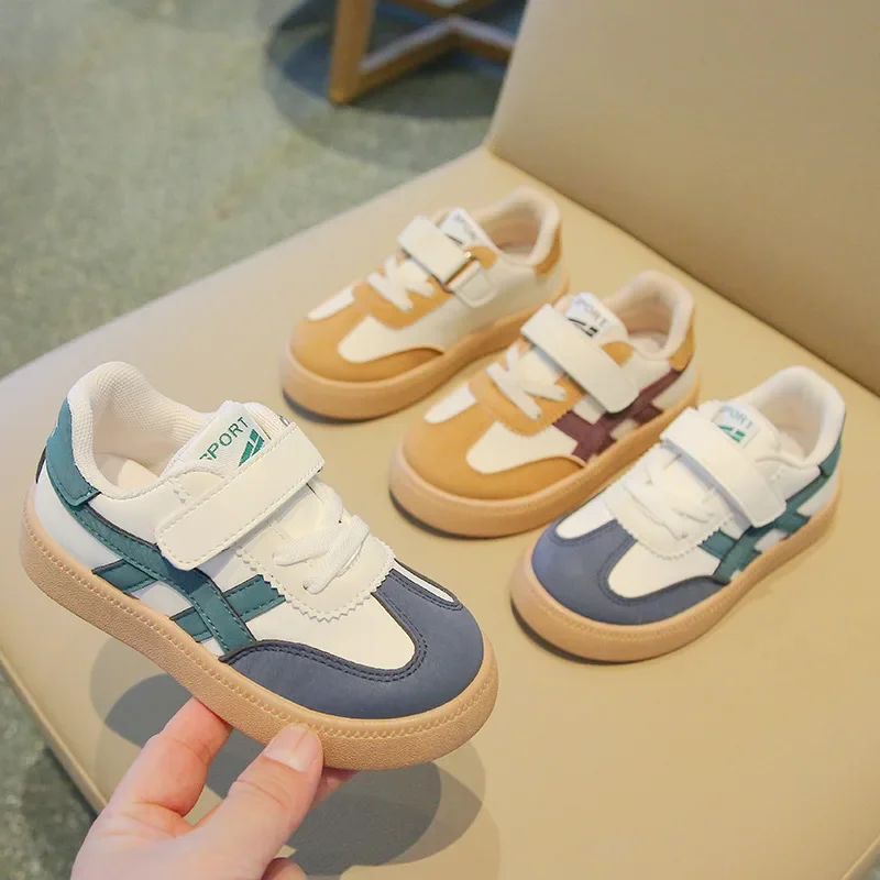 

Детская весенне-осенняя тренировочная обувь Moral для мальчиков, легкие кроссовки на мягкой подошве для девочек, удобные дышащие повседневные туфли для доски